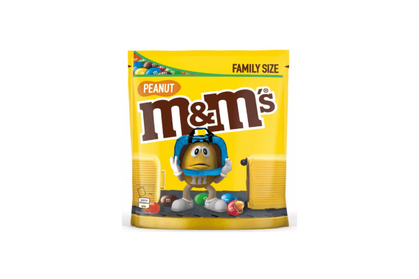 M&Ms-Dark-Choc-Peanut-Wrapper, Dark Chocolate Peanut M&M's